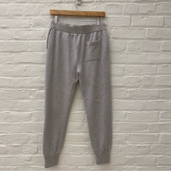 MR P. || Tapered Pintucked Wool and Cashmere-Blend Sweatpants Joggers Gray Small - Picture 5 of 12